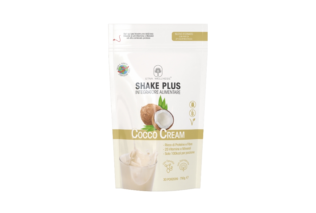 sostituto di pasto shake plus gusti disponibili 750g etna wellness
