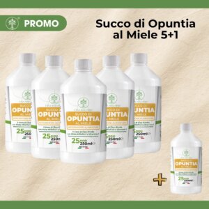 Scorta Succo di Opuntia Miele