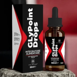 Nuovo GlyPoint Drops — 50ml - Gocce per il Metabolismo del Glucosio e il Controllo dell'Appetito