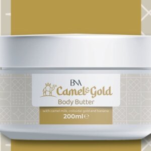 Burro Corpo Latte di Cammella e Oro Colloidale – 200 ml