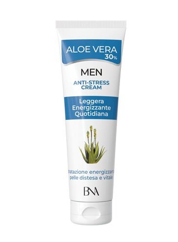 Crema Viso Uomo Anti-Stress Aloe Vera 30% – 75 ml