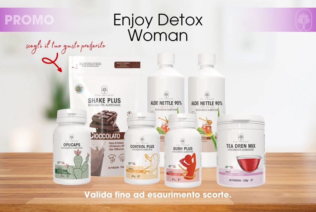 Enjoy Detox Woman — Programma Detox e Drenaggio