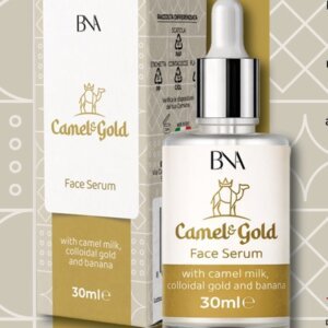 Siero Viso Latte di Cammella e Oro Colloidale – 30 ml