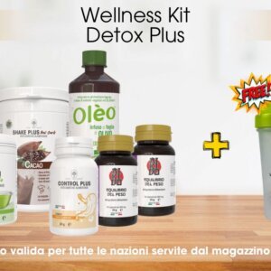 Wellness Kit Detox Plus — Programma Low Carb e Drenaggio