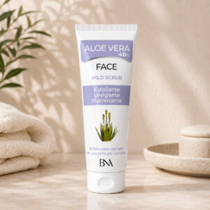 Aloe vera face mild scrub - 75 ml